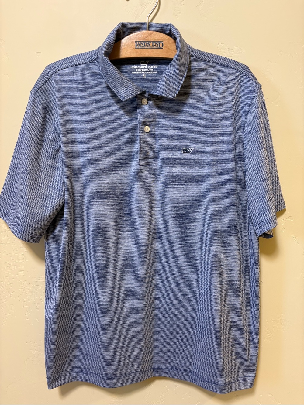 Boys “Vineyard Vines” Blue Polo Shirt 18